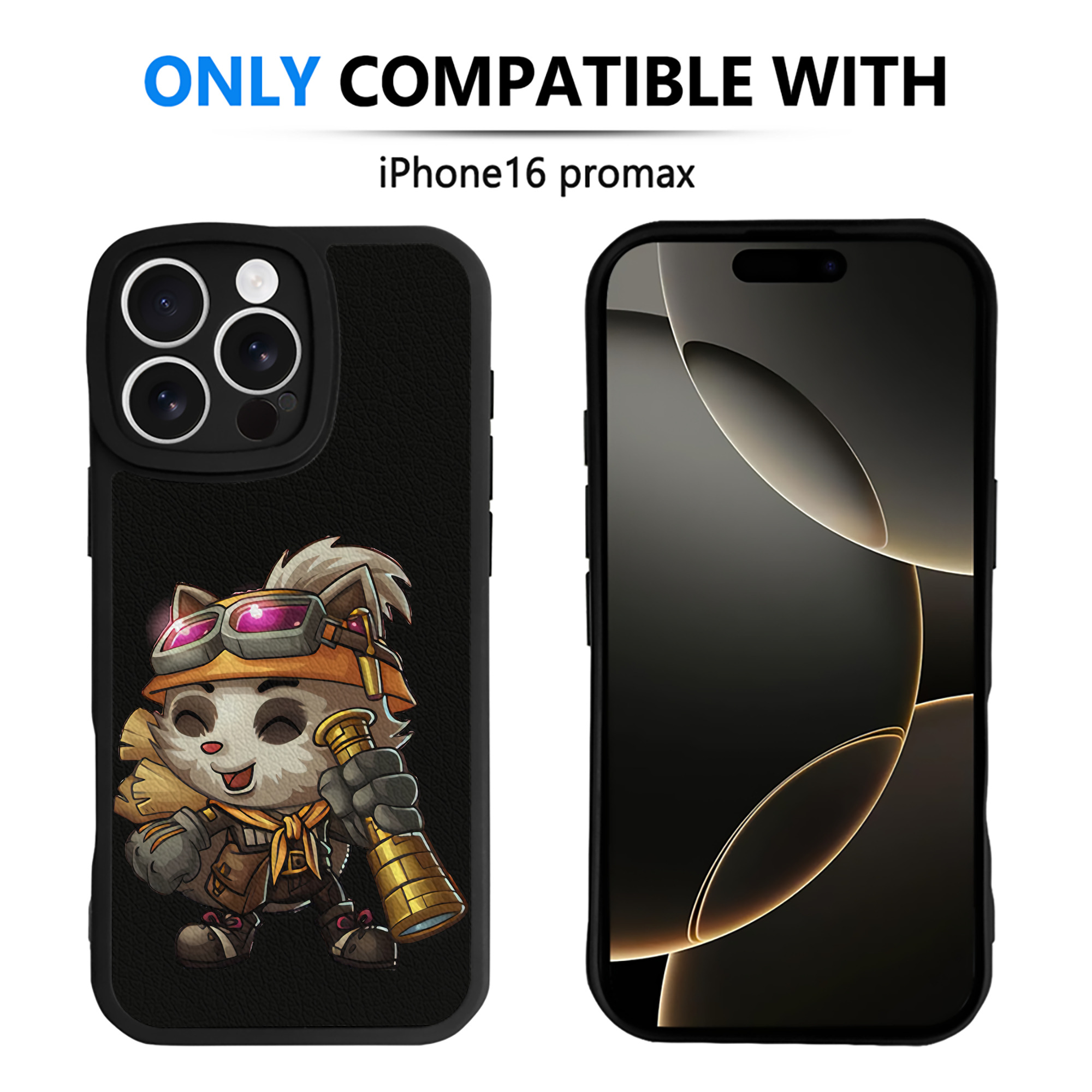 リーグ・オブ・レジェンド League of Legends LOL 【iPhone 16シリーズ対応】シリコンスマホケース（レザー調） 材質：シリコン